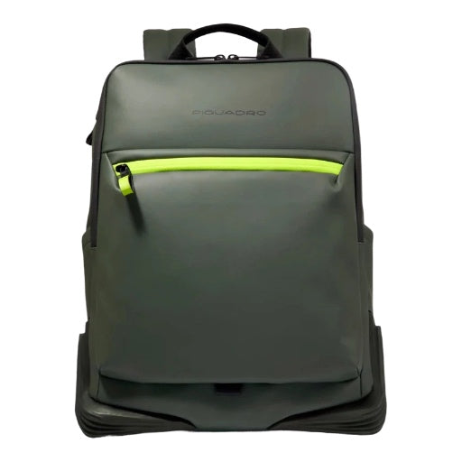 PIQUADRO C2OW Zaino Impermeabile Verde