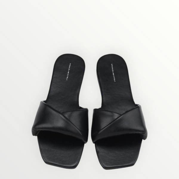 EMANUELA BIFFOLI -  SS22 Sandalo Lido Imbottito  Nero