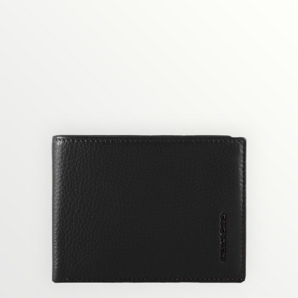 PIQUADRO Modus P.Foglio P.Spiccioli Uomo Nero