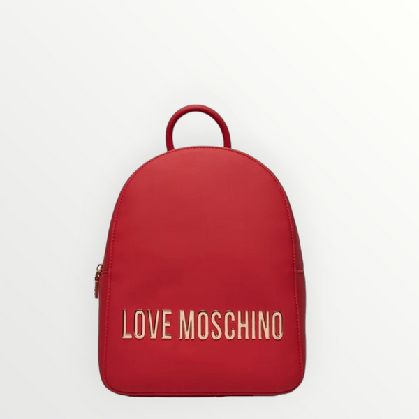 LOVE MOSCHINO - SS24 Zaino New Lettering Rosso