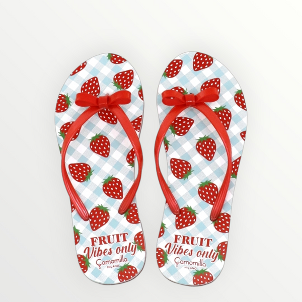CAMOMILLA - Infradito Fragole