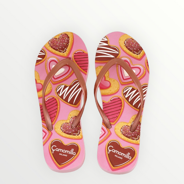CAMOMILLA - Infradito Cuori Dolci