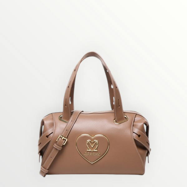 LOVE MOSCHINO - Baule Morbido Taupe