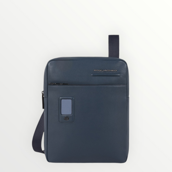 PIQUADRO Borsello Akron Small Blu