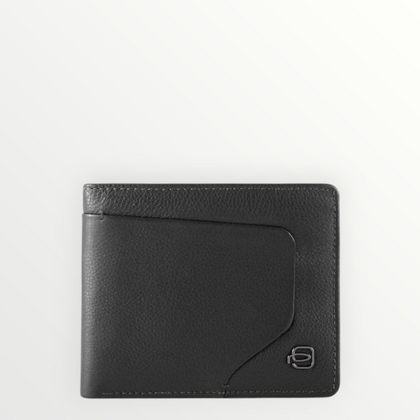 PIQUADRO P.Fogli con ribaltina Uomo Akron Nero