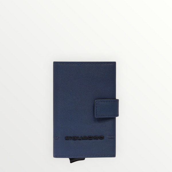 PIQUADRO W135R P.Carte Pelle Slyding Blu