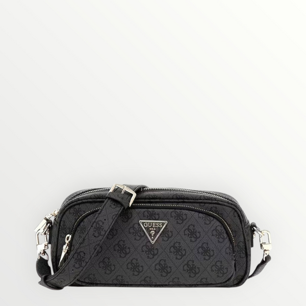 GUESS - Tracolla Power Play Coal Logo