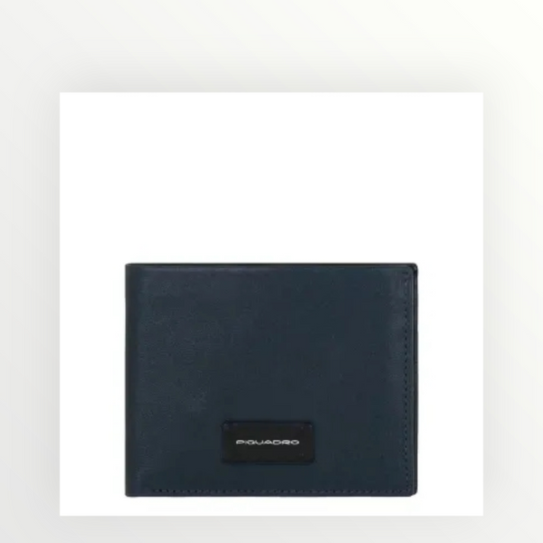 PIQUADRO HARPER P.Fogli Mini Ribaltina Blu