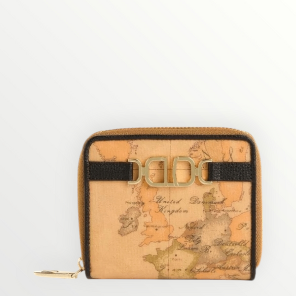 Alviero Martini - P.Fogli Medium Geo Nero