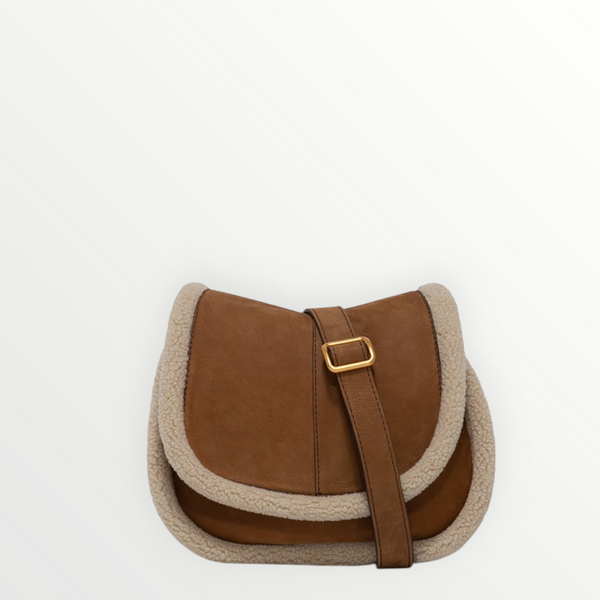 GIANNI CHIARINI Helena Round Montone Camel