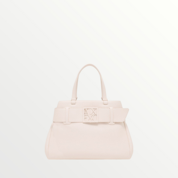 ARMANI EXCHANGE - Borsa Shopper Donna White