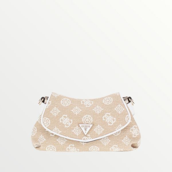 GUESS - Borsa Donna Beyza White Logo