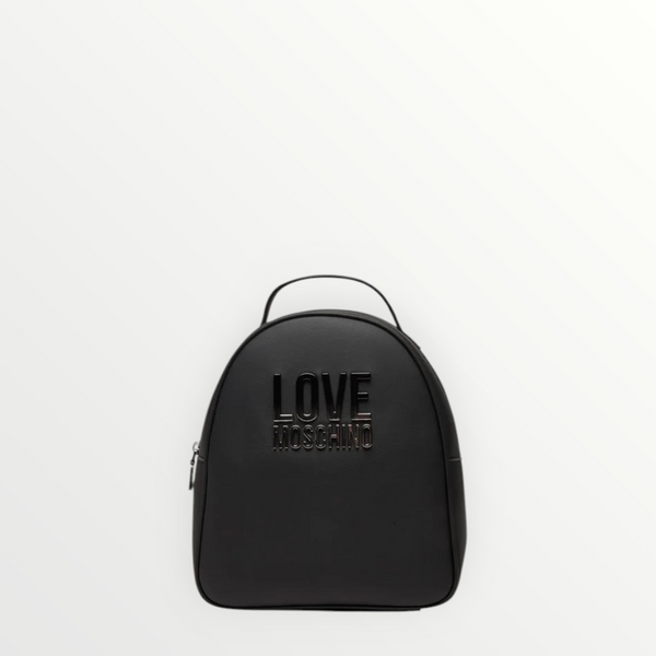 LOVE MOSCHINO - Zaino Scritta Centrale Nero