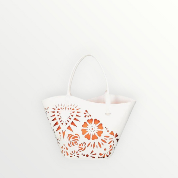 TOSCA BLU - Shopping Bag Bianco Large