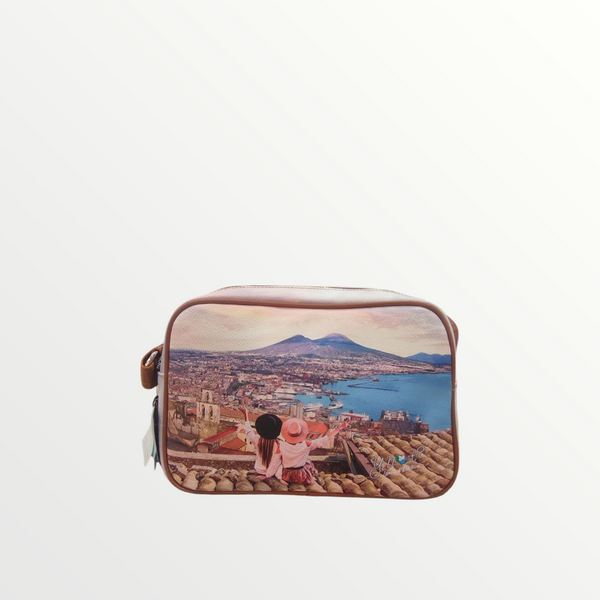 YNOT MILANO Camera Bag Yes Bag Stampa Città Napoli