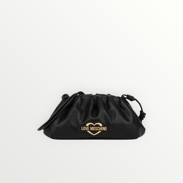 LOVE MOSCHINO - Borsa Pouch Donna Morbido Nero