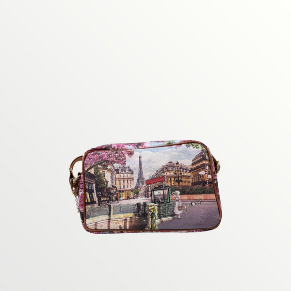 YNOT MILANO Borsa Shopping Medium Yes Bag Stampa Città Emily in Paris