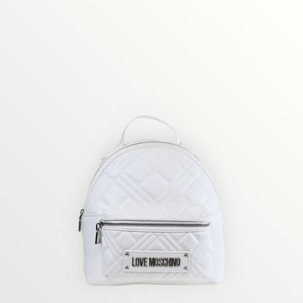 LOVE MOSCHINO - Zaino Trapunta Bianco