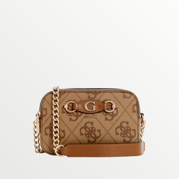 GUESS - Camera Bag Donna Izzy Latte Logo