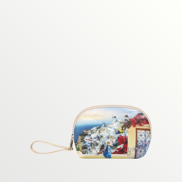 YNOT MILANO Beauty Case Yes Bag Stampa Città Greek Summer