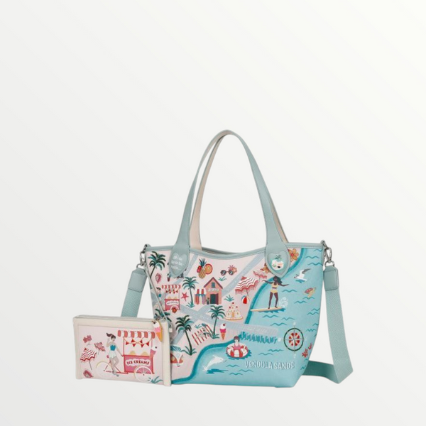 VENDULA LONDON - Vendula Sands Reversible Tote and Pouch