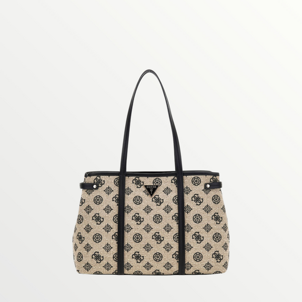 GUESS - Borsa Shopper Donna Beyza Black Logo