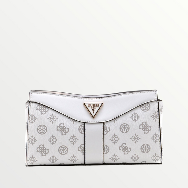 GUESS - Borsa a Tracolla Donna Dorys White Logo